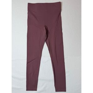 All Access Maroon Center Stage Seamless Leggings Women's S/P Yoga Athleisure